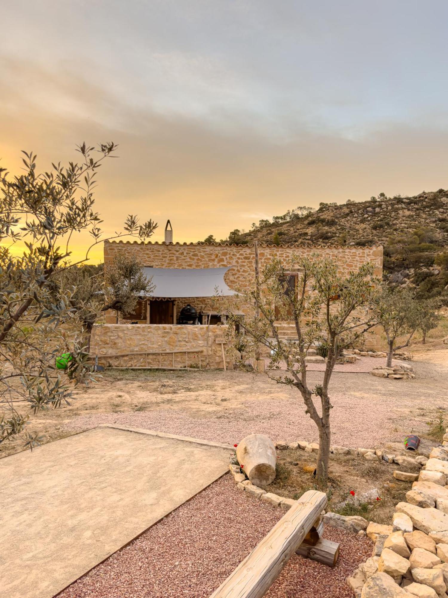 Casa La Rabosa Maella Aragon Villa Luaran gambar